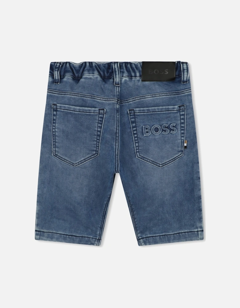 BOSS BOYS SOFT DENIM SHORTS