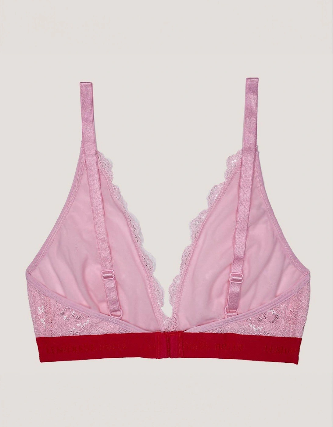 Lace Bralette - Pink