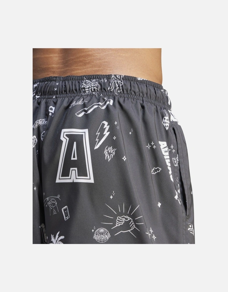 Brand Love Classic Swim Shorts