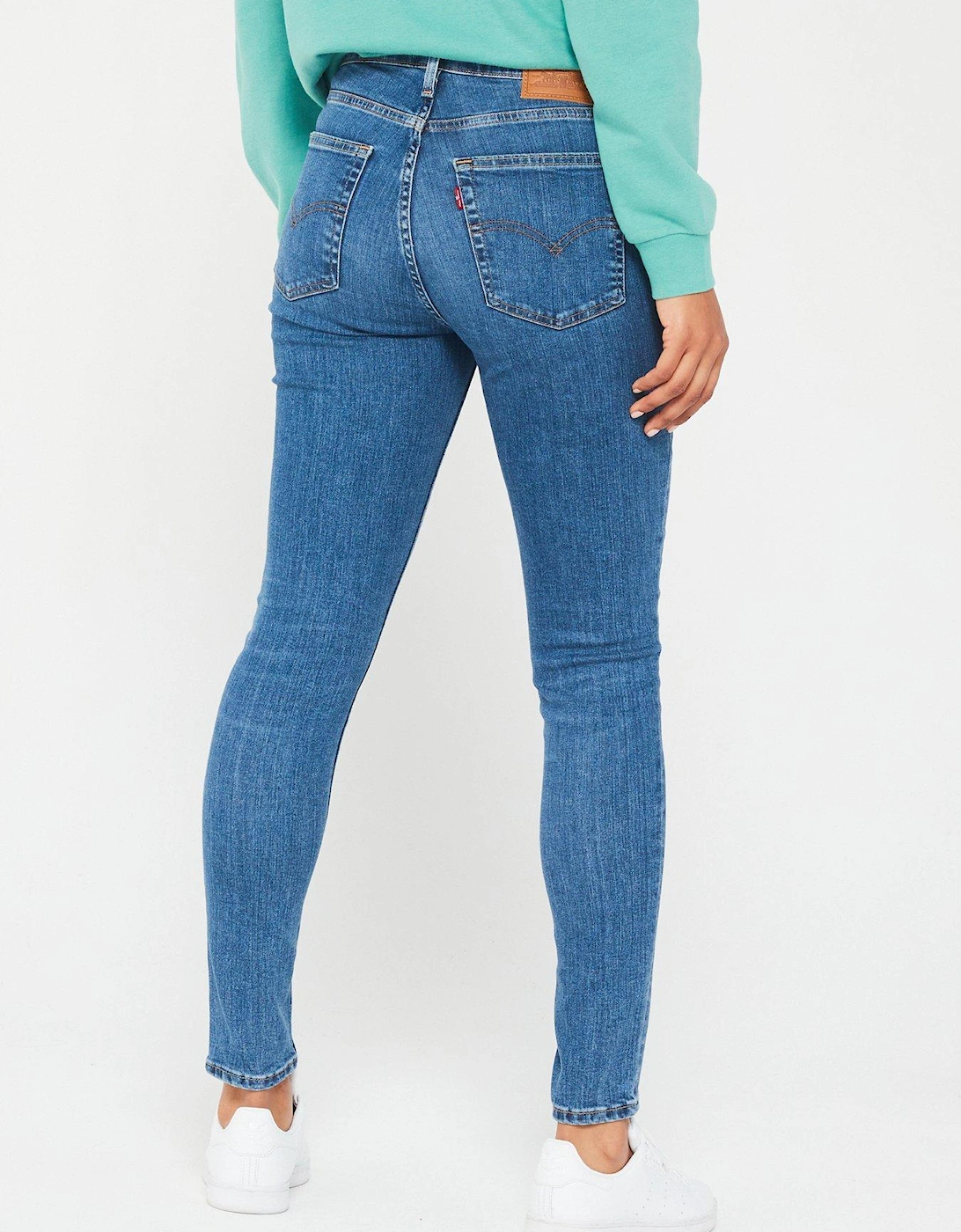 721™ High Rise Skinny Jean - Blue Wave Mid