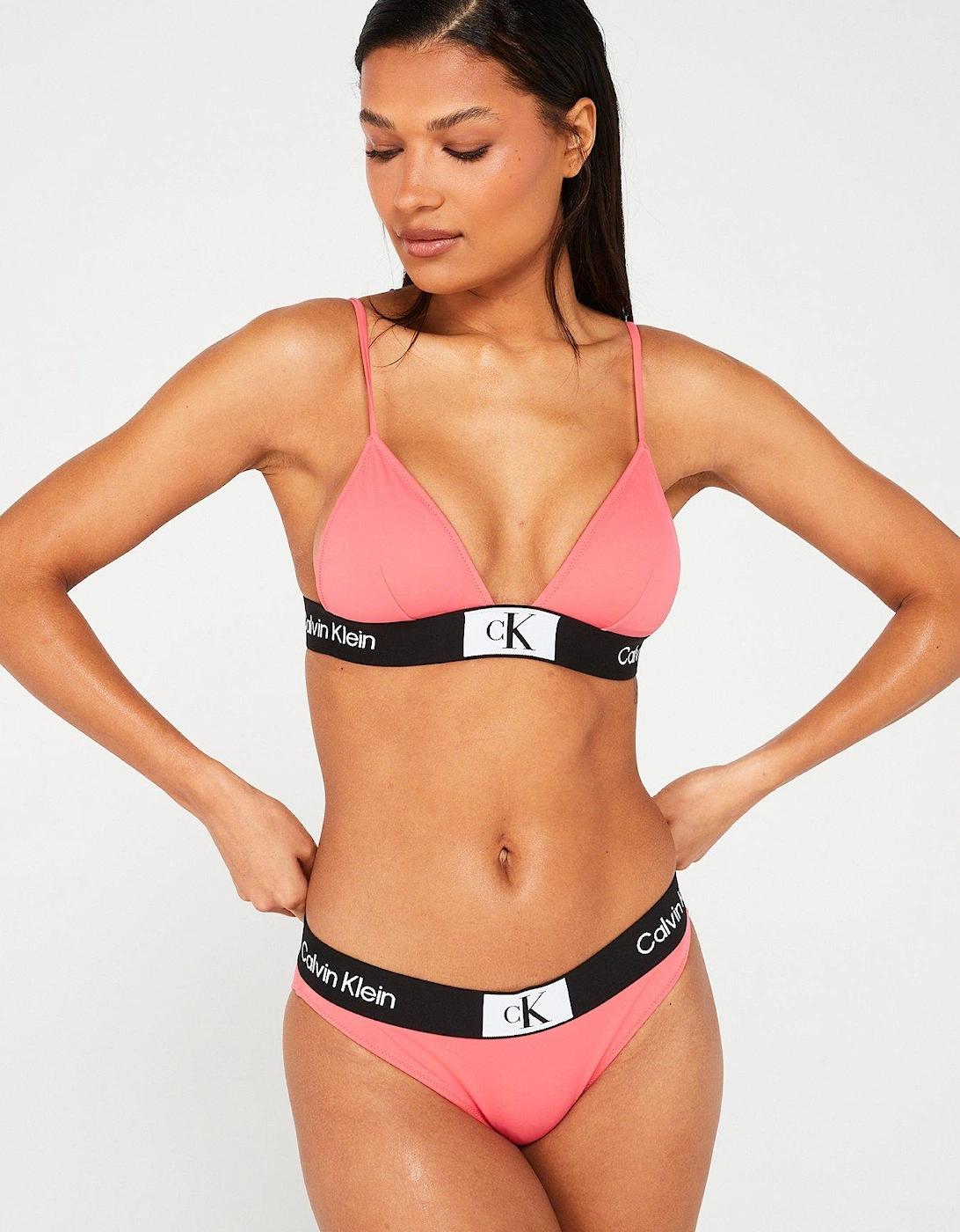 Logo Bikini Bottoms - Pink