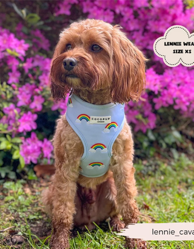 Luxe Adjustable Neck Harness Over The Rainbow