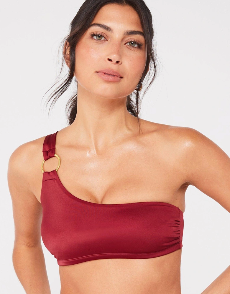 Azores Light Padded Bikini Top - Red