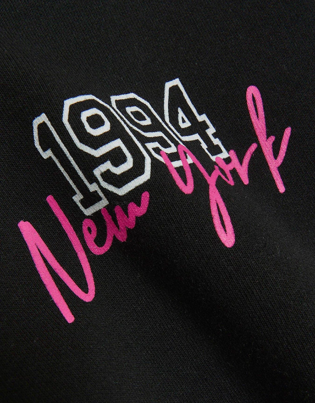 Girls Brooklyn Sweatshirt Set - Black
