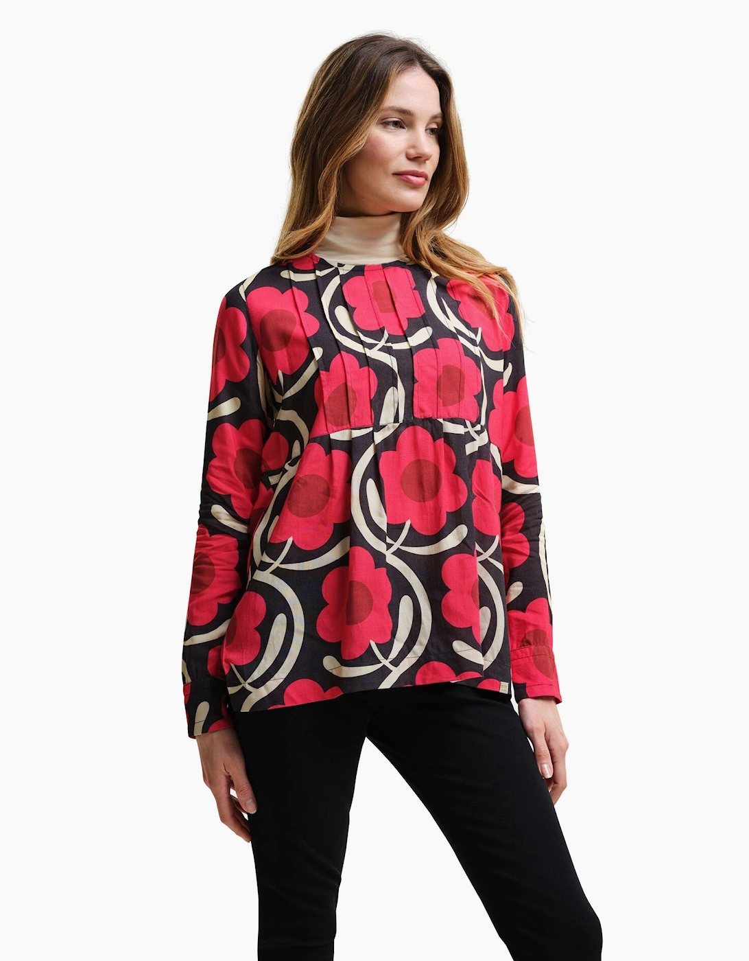 Regatta Women's Red / Orla Floral Lightweight Breathable Blouse  10 Size 10 Uk