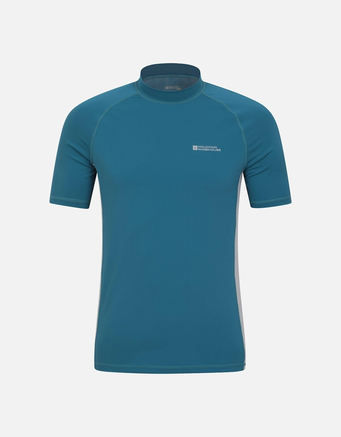 Mountain Warehouse Men's Blue Uv Protection Rash Guard L