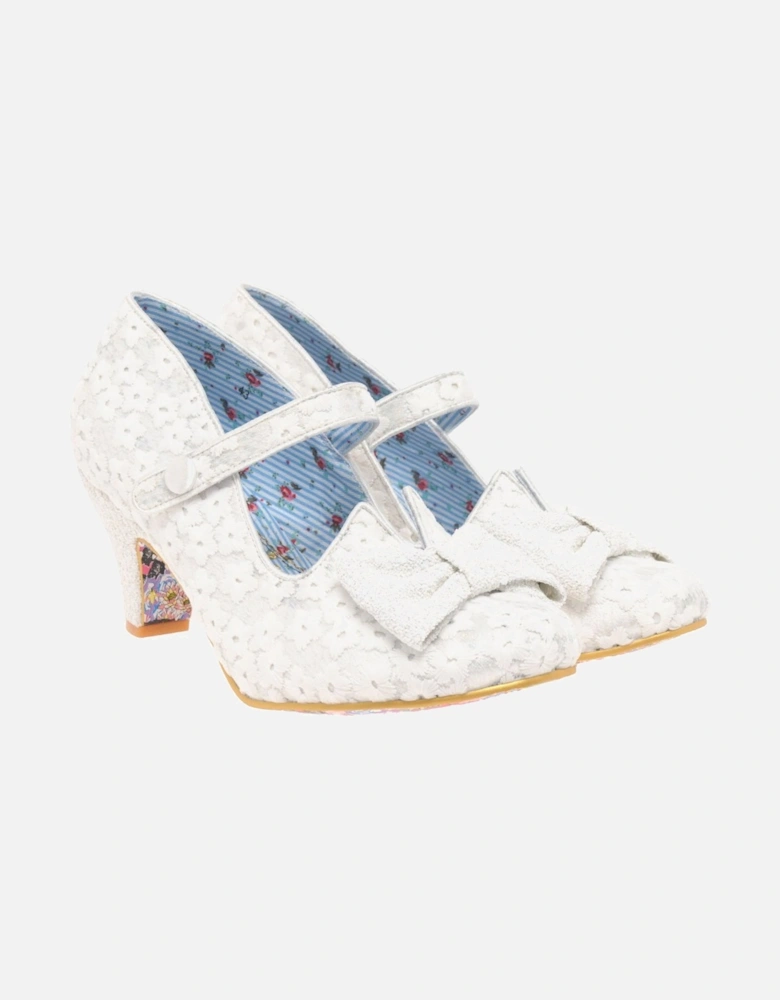 Piccolo Womens Wide Fit Mary Jane Court Shoes