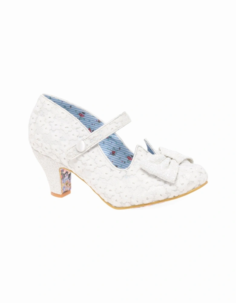 Piccolo Womens Wide Fit Mary Jane Court Shoes