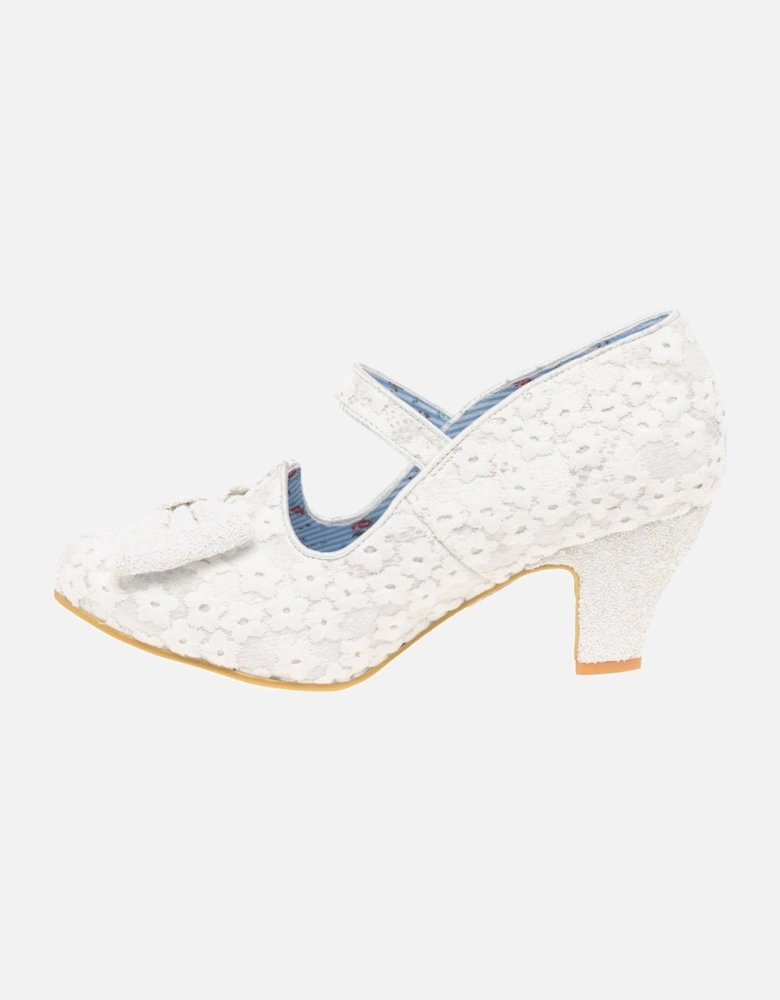 Piccolo Womens Wide Fit Mary Jane Court Shoes