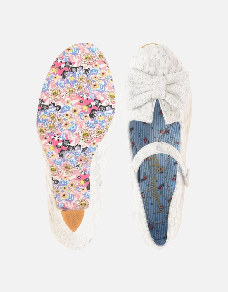 Piccolo Womens Wide Fit Mary Jane Court Shoes