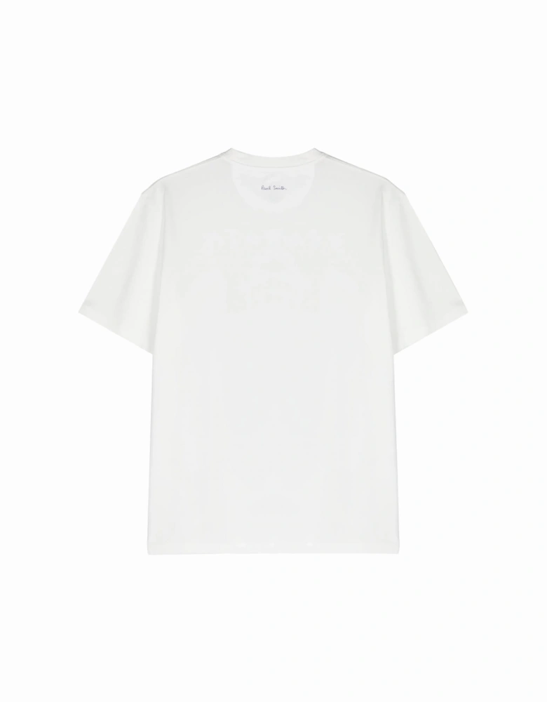 Sketchbook Print T-shirt White