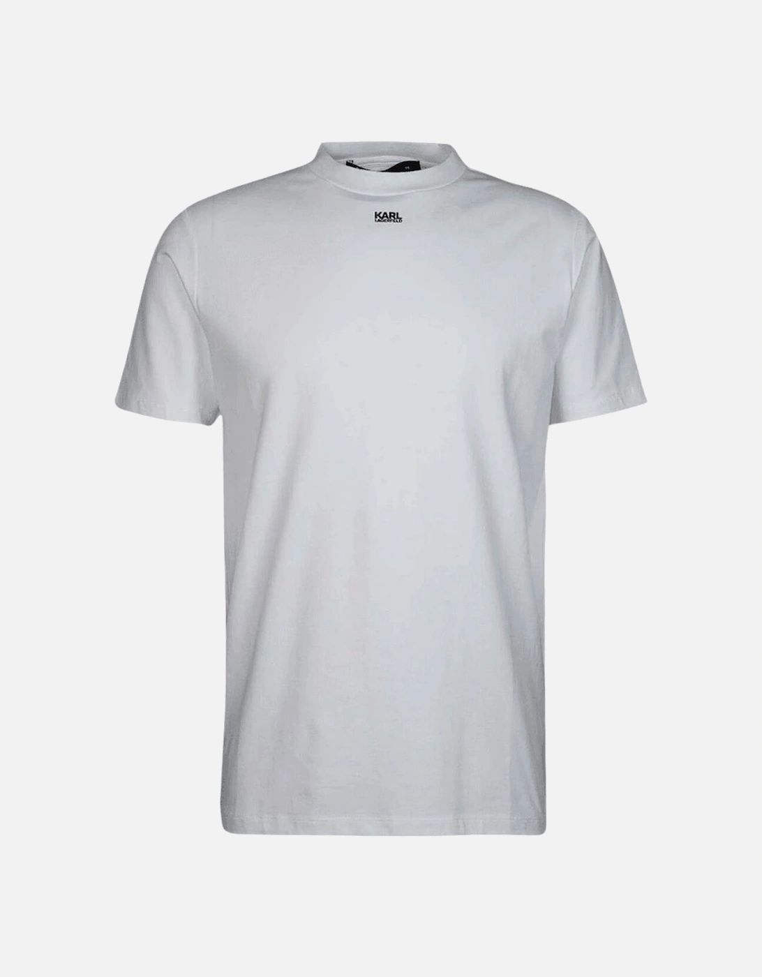 Cotton Print Logo White T-Shirt, 4 of 3