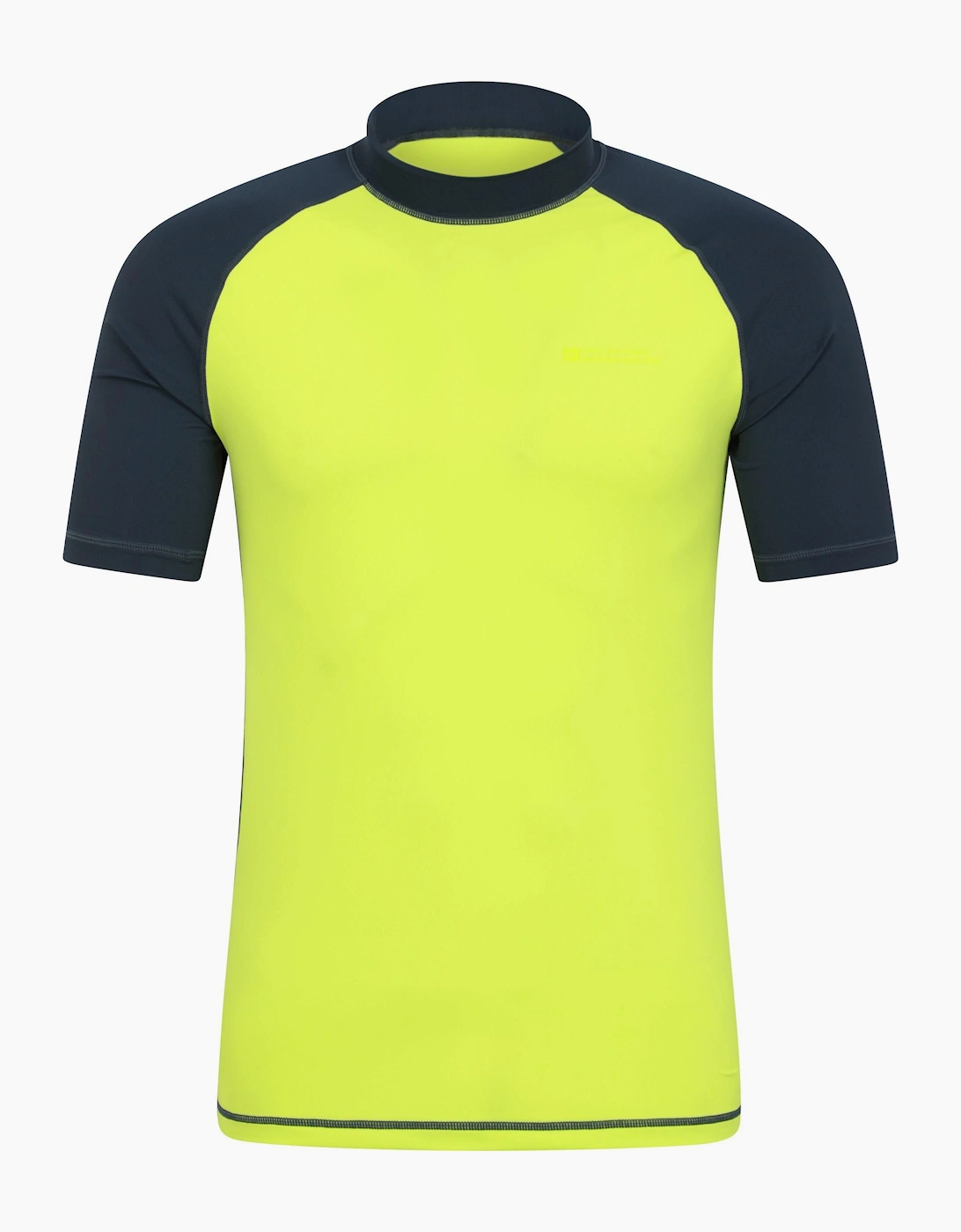 Mountain Warehouse Men's Yellow Uv Protection Rash Guard - Size: 36