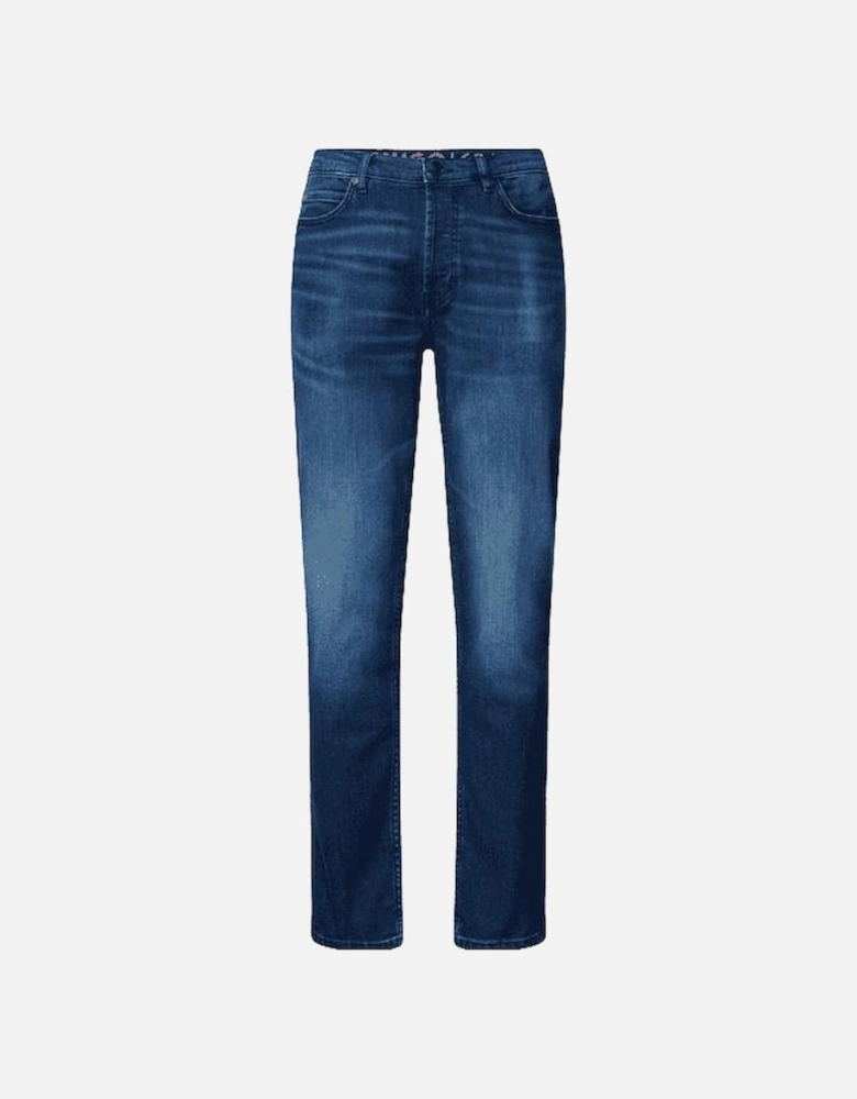 HUGO 634 Regular Tapered Fit Blue Denim Jeans