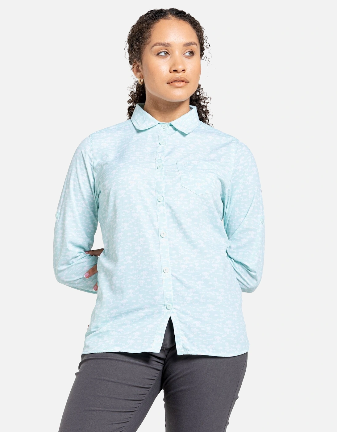 Womens/Ladies Callo Long-Sleeved Shirt