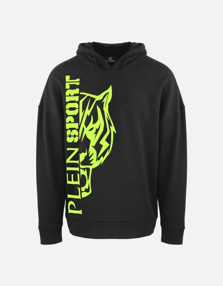 Plein Sport Side Logo Black Hoodie