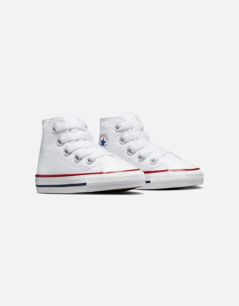 Chuck Taylor All Star Ox Infant Unisex Trainers -White