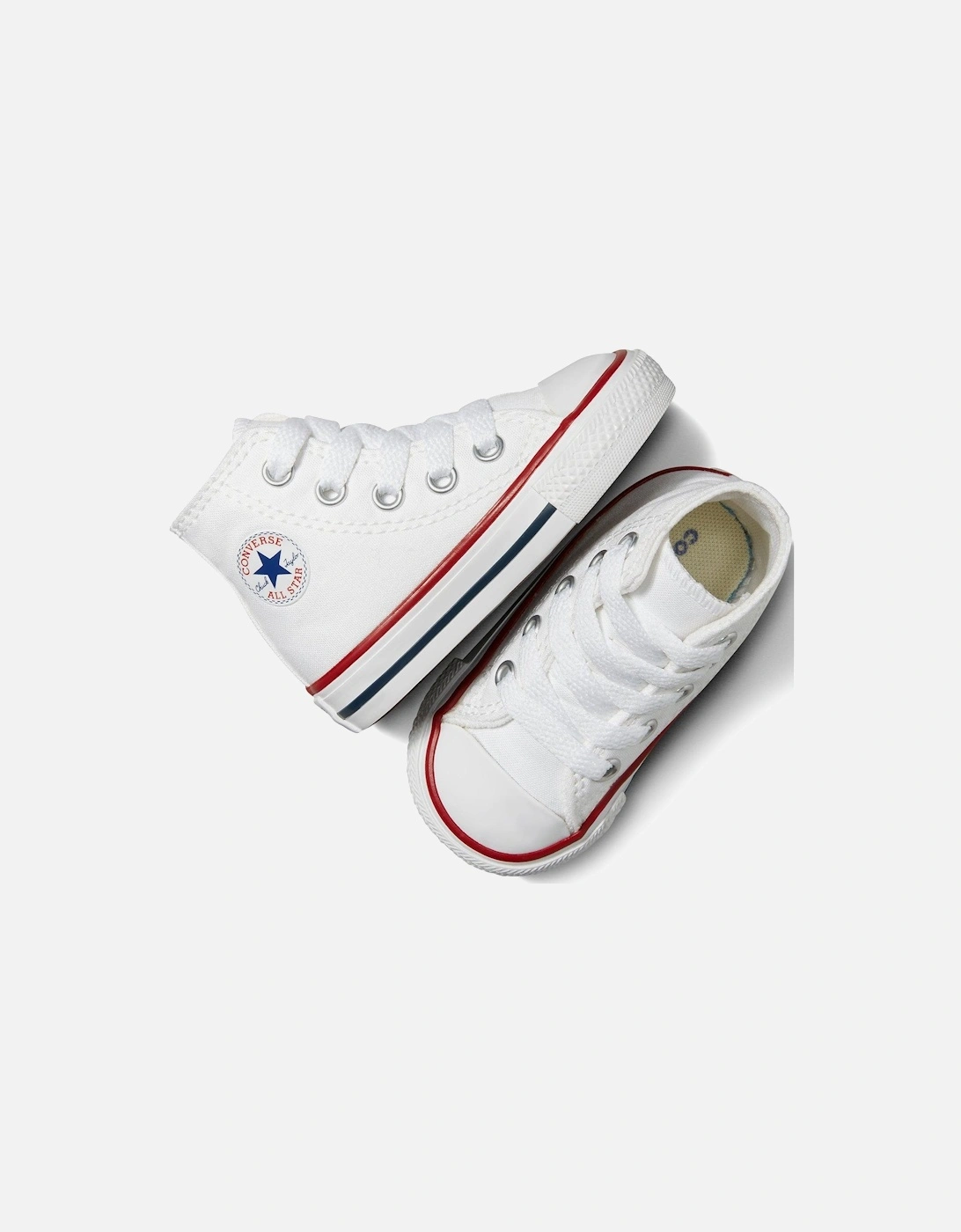 Chuck Taylor All Star Ox Infant Unisex Trainers -White
