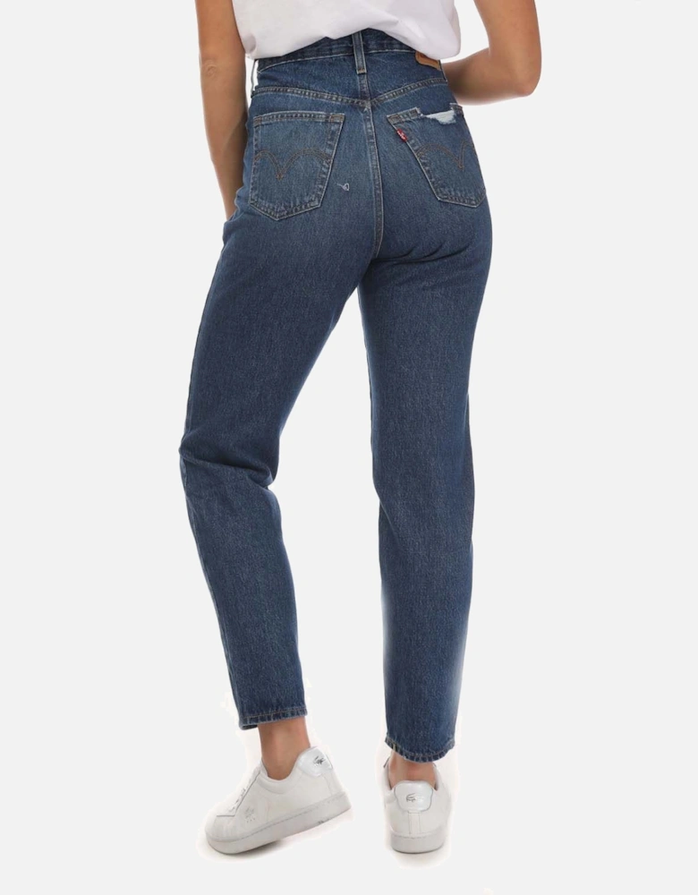 High Waisted Mom Jeans