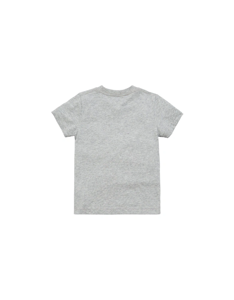 Kids Boys Chuck Patch T-Shirt - Dark Grey