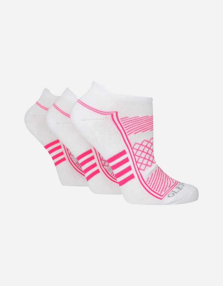 3 PAIR LADIES SPORTS TRAINER SOCKS