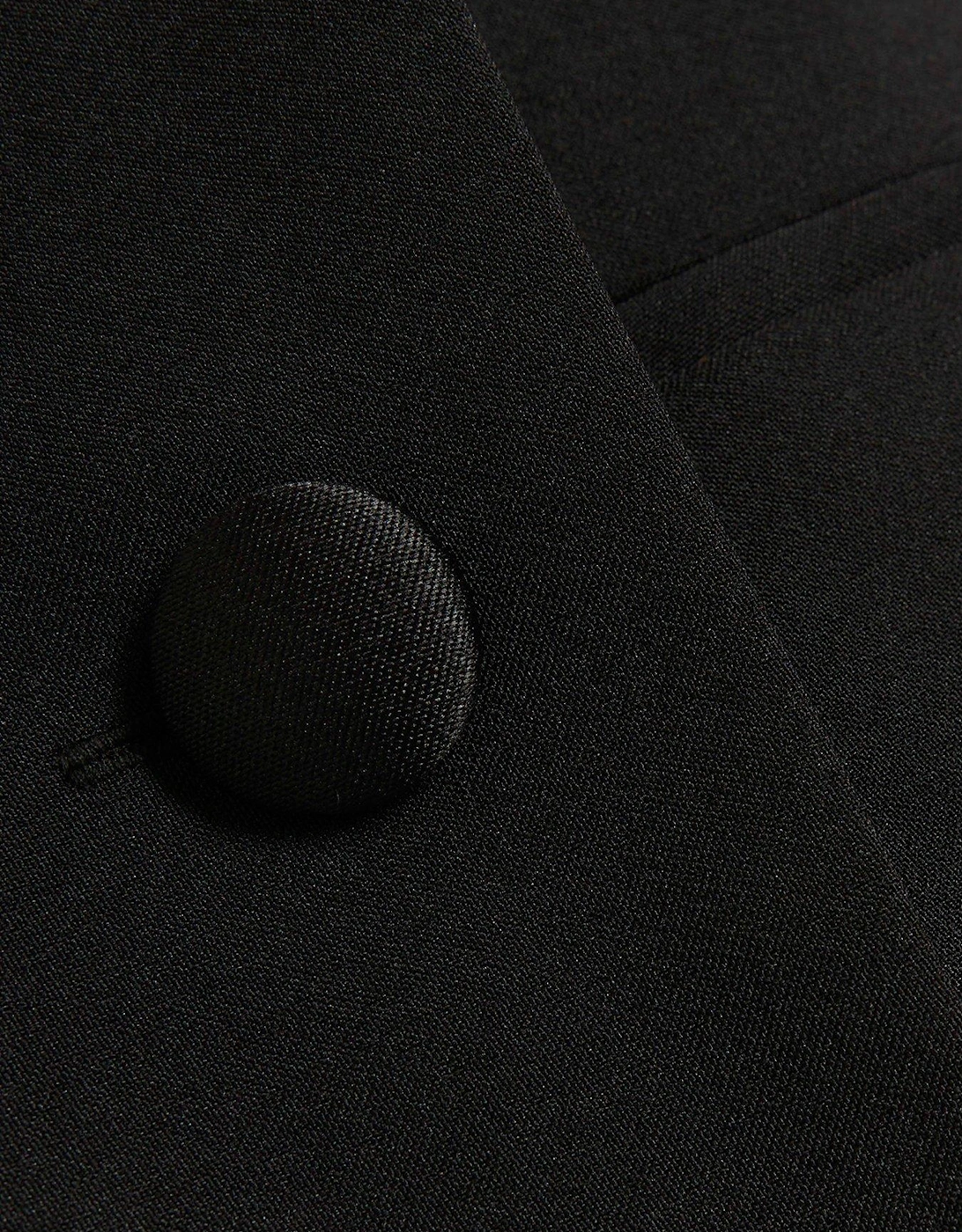 Tailored Bandeau Top - Black