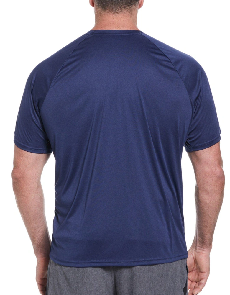 Men's Essential Hydro Short Sleeve Hydroguard Plus-navy