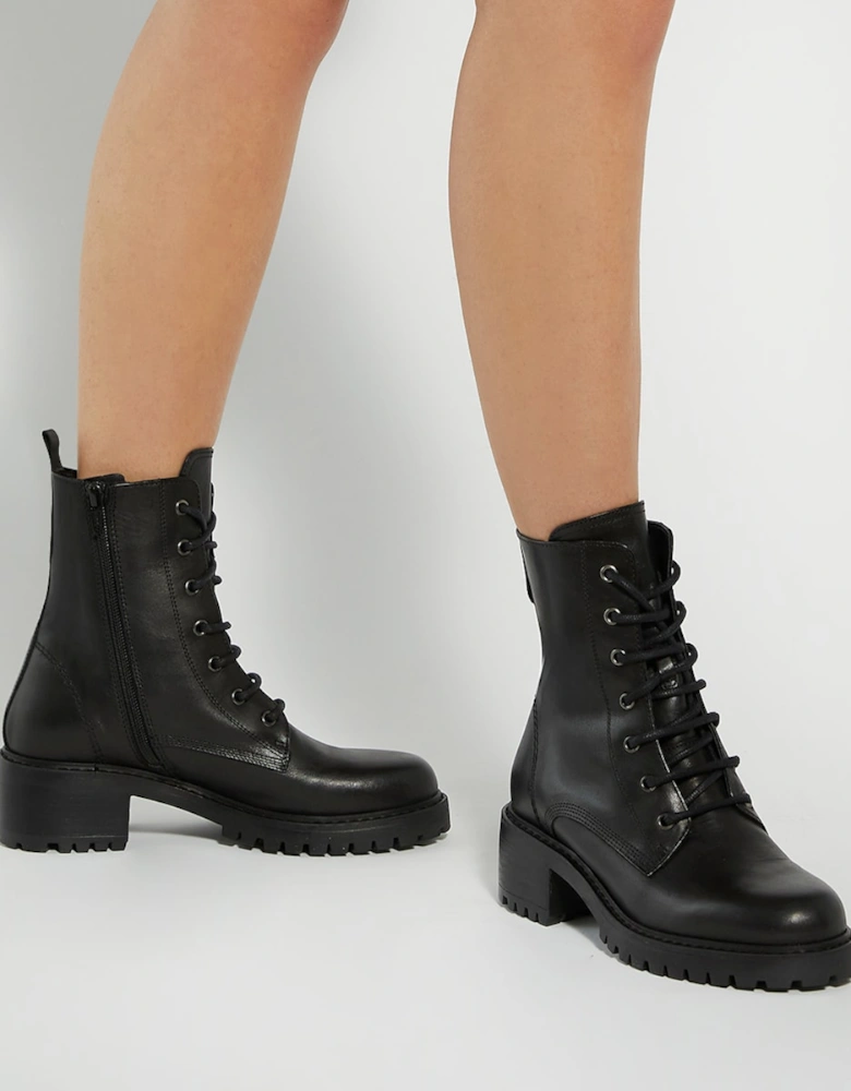 Ladies Percent - Casual Lace-Up Boots