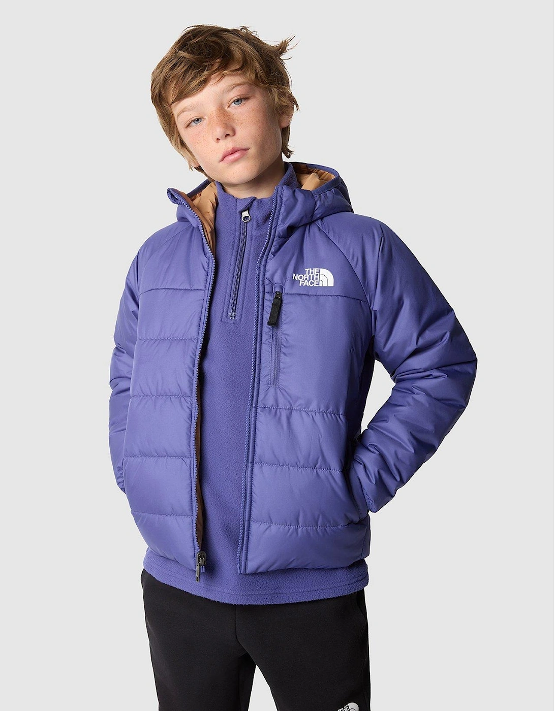 Boys Reversible Perrito Jacket - Blue