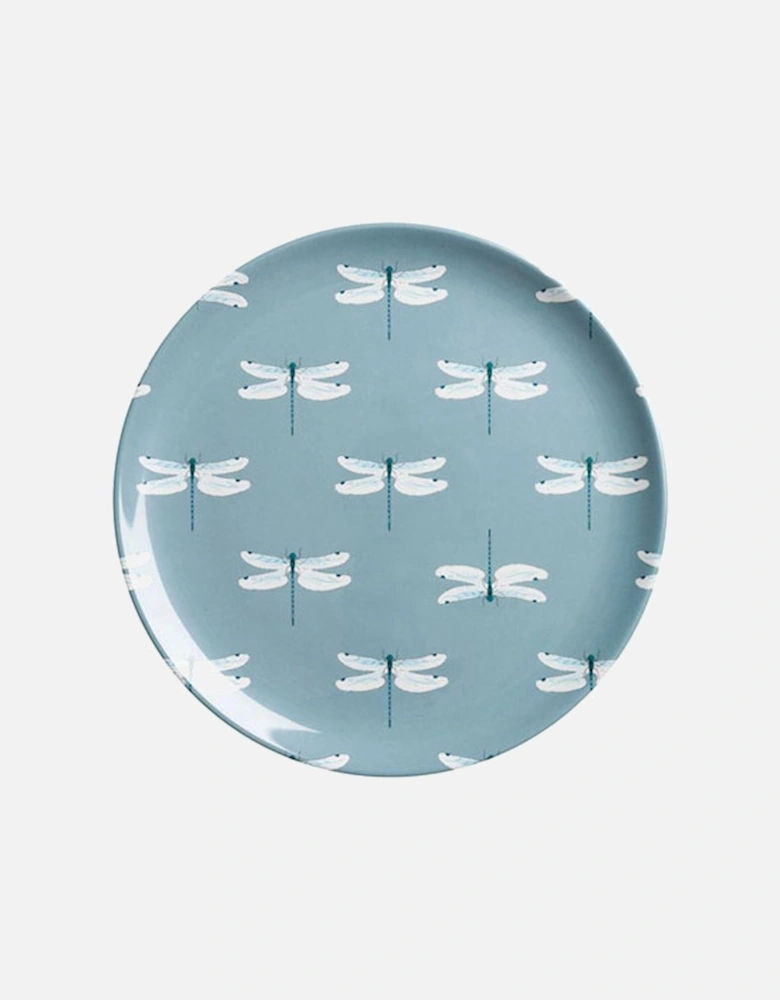 Dragonfly Melamine Dinner Plate