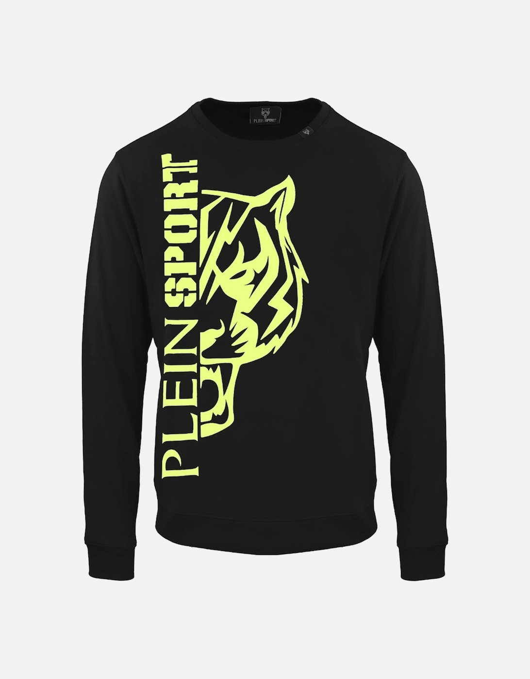 Plein Sport Large Bold Tiger Logo Black Jumper, 2 of 1