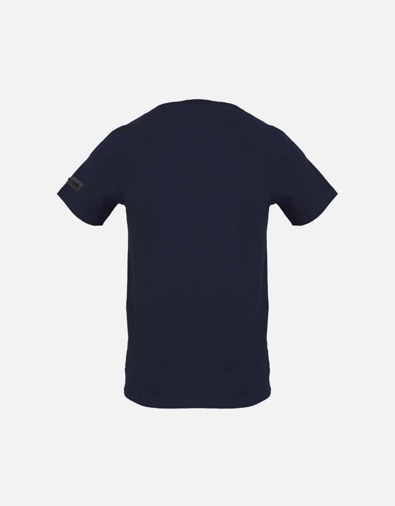 Plein Sport Bold Sport Logo Navy Blue T Shirt