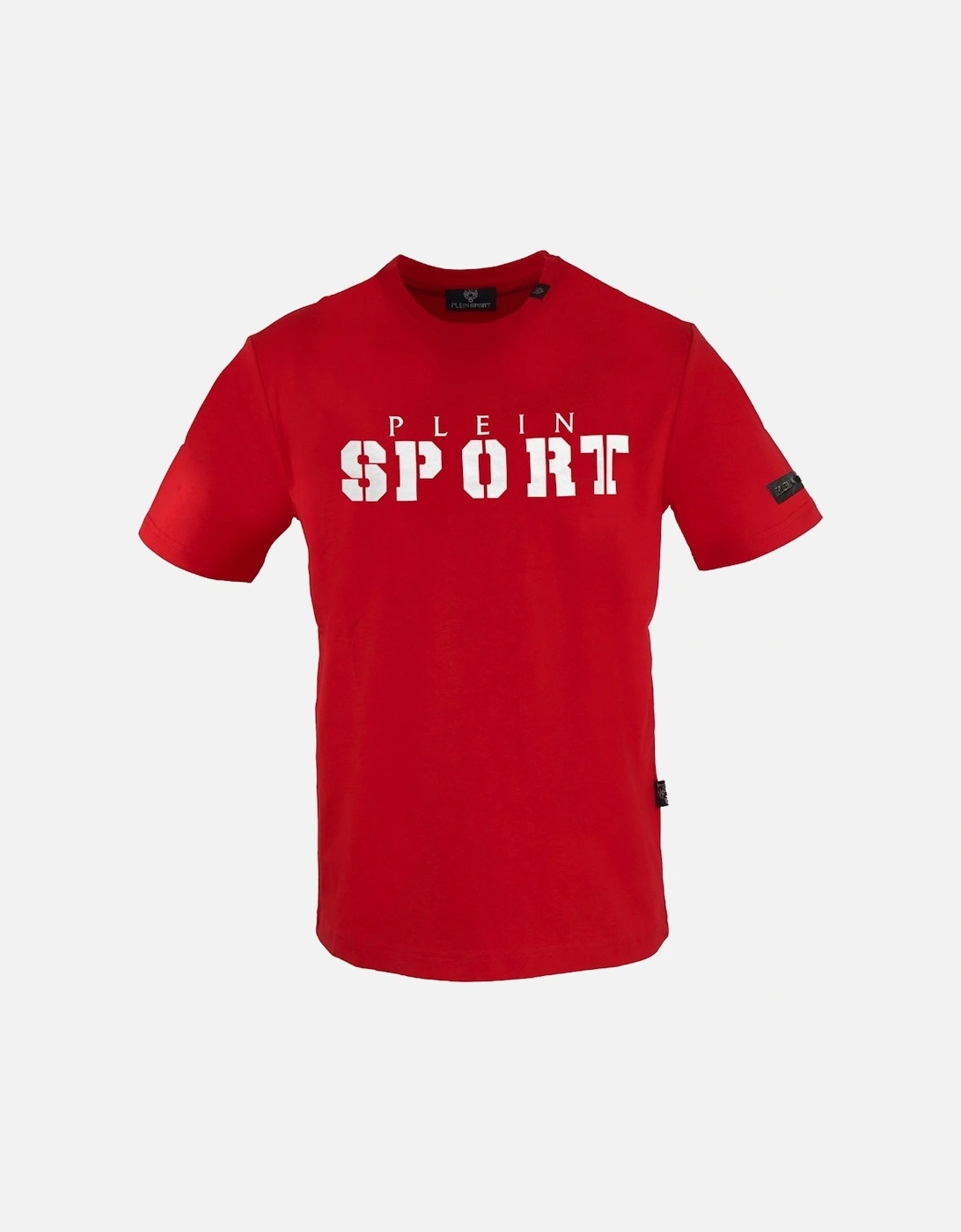 Plein Sport Bold Sport Logo Red T Shirt, 3 of 2