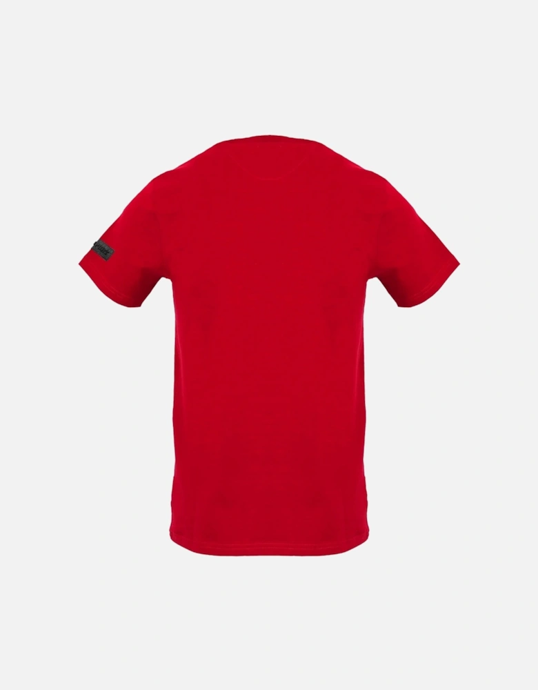 Plein Sport Bold Sport Logo Red T Shirt