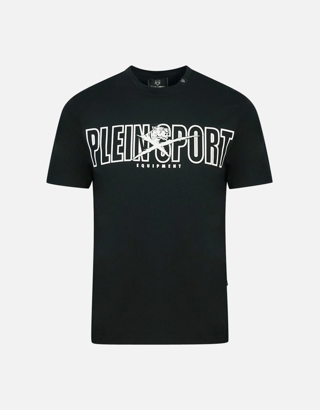 Plein Sport Bold Branded Logo Black T Shirt, 3 of 2