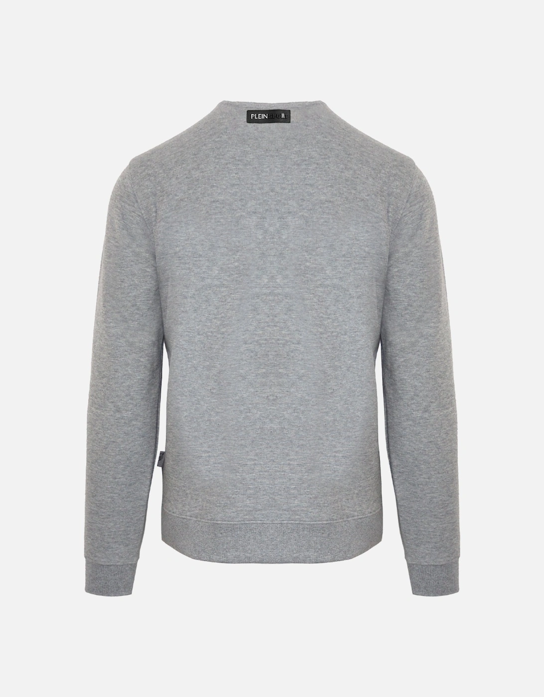 Plein Sport Large Branded Logo Tiger Grey Jumper