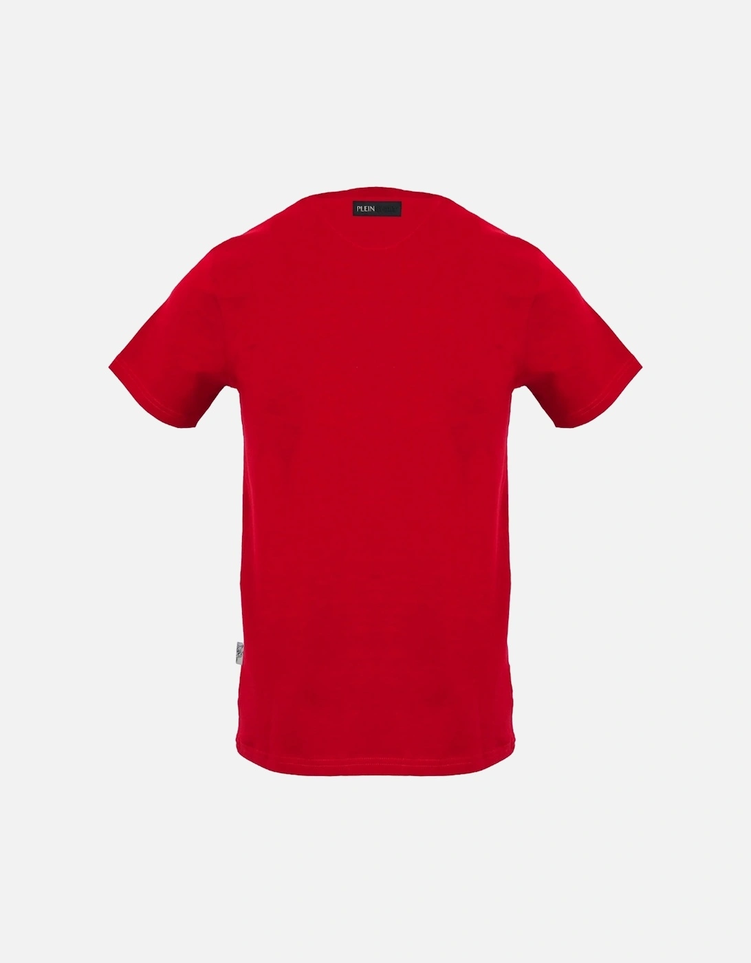 Plein Sport Panel Logo Red T Shirt