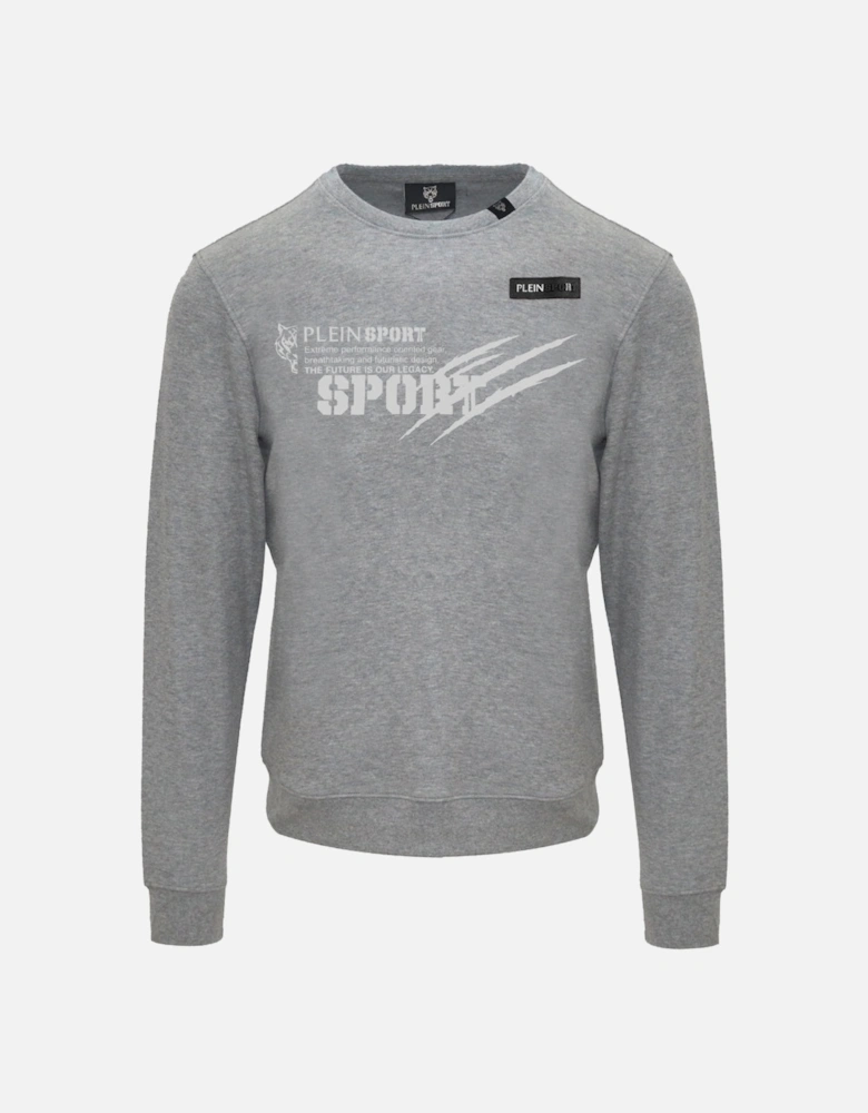 Plein Sport The Future Is Our Legacy Grey Jumper