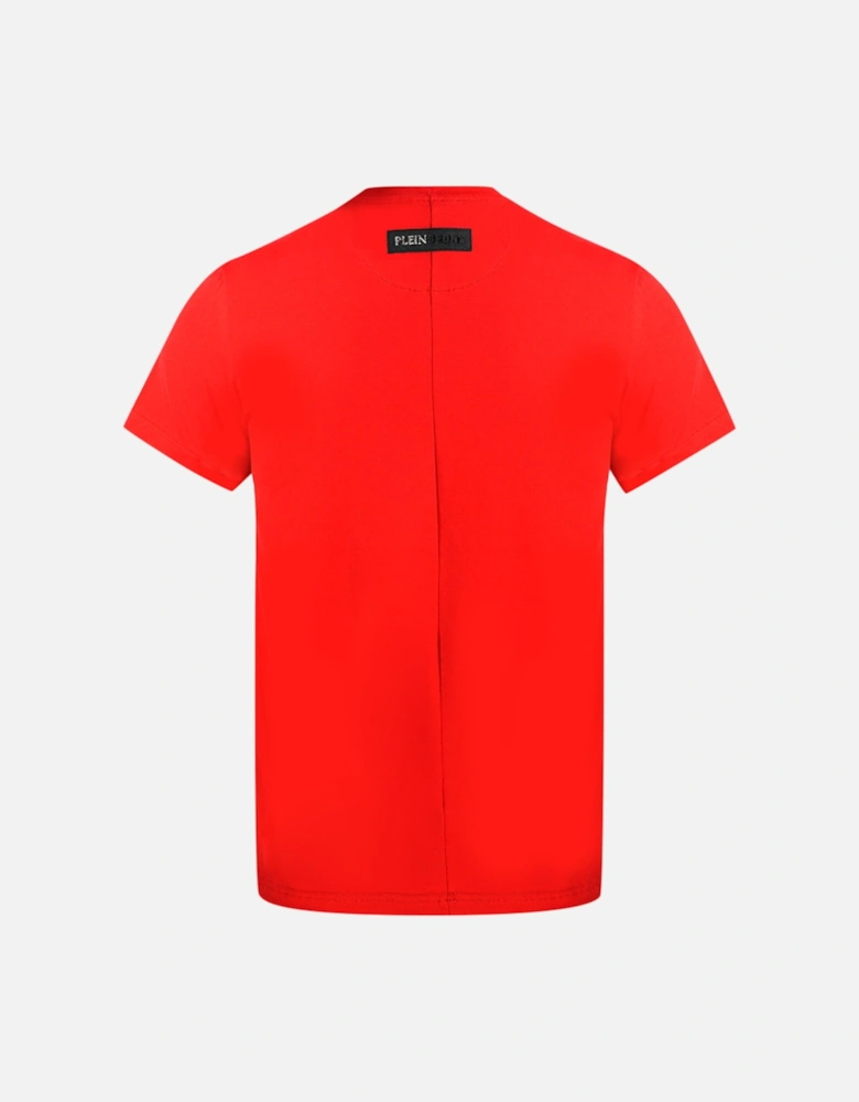 Sport Side Logo Red T Shirt