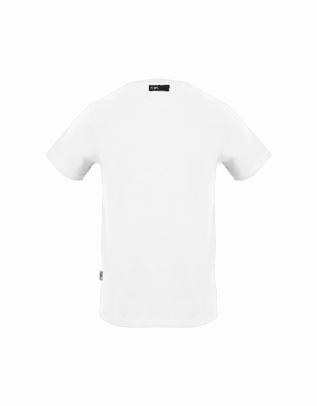 Plein Sport Panel Logo White T Shirt