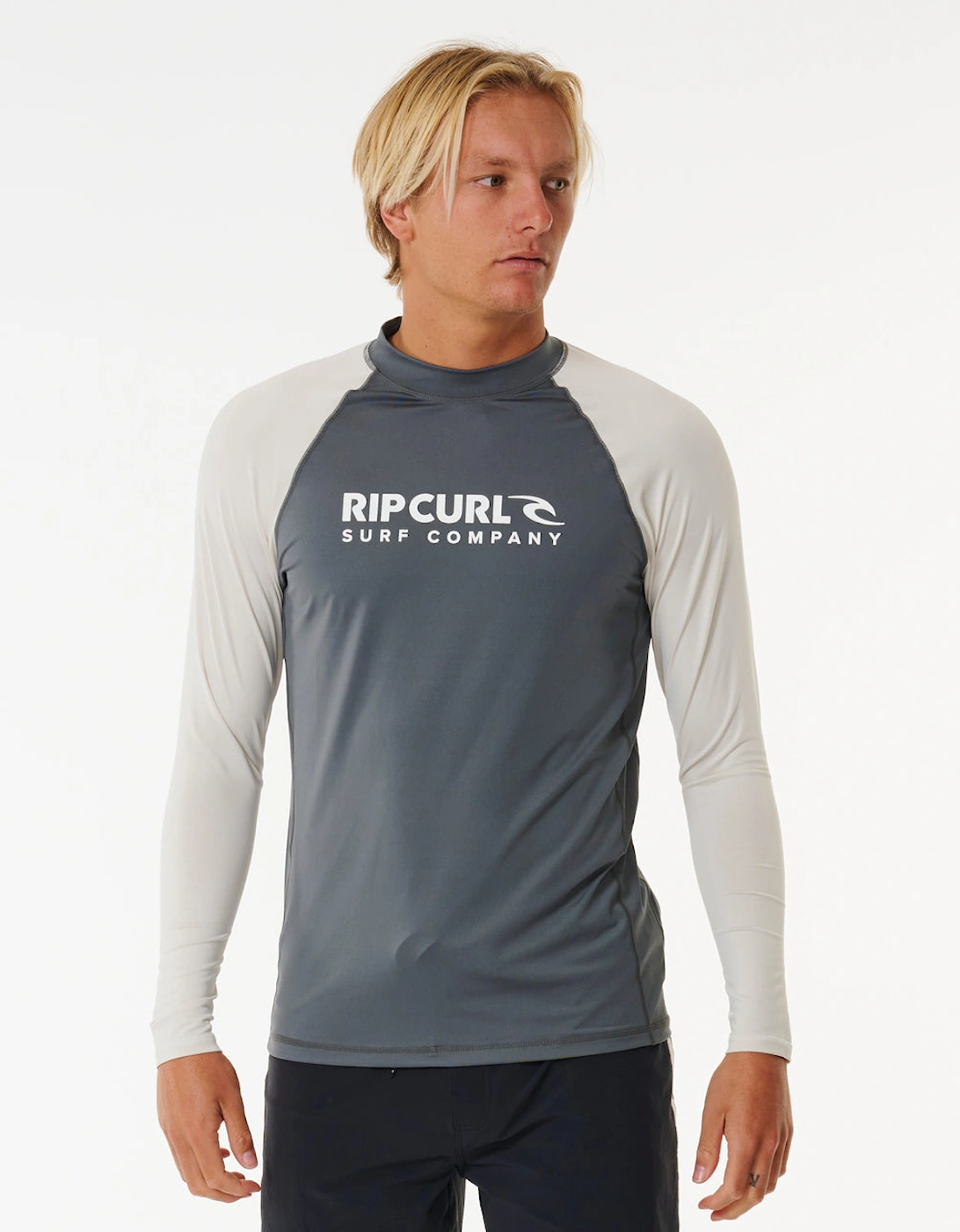 Rip Curl Mens Shock UPF 50 Long Sleeve Rash Vest, 2 of 1