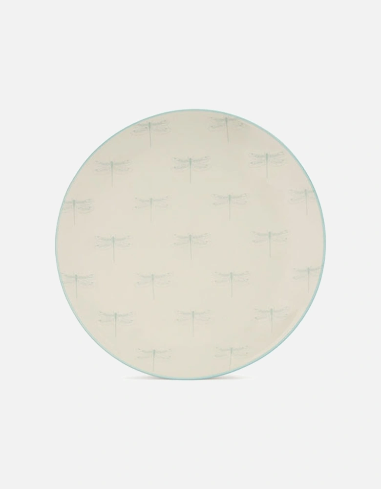 Dinner Plate Stoneware Dragonfly
