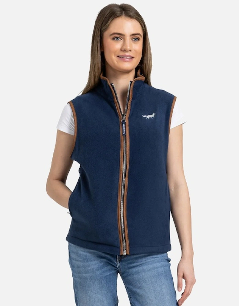 Women's Fleece Gilet Navy