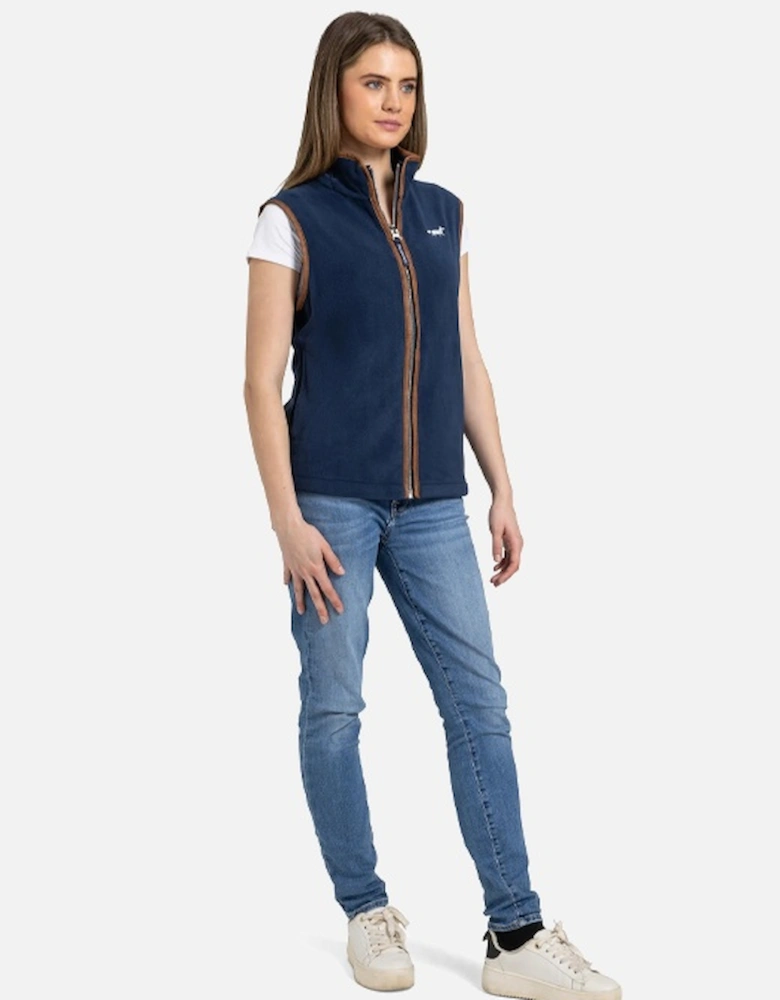 Women's Fleece Gilet Navy