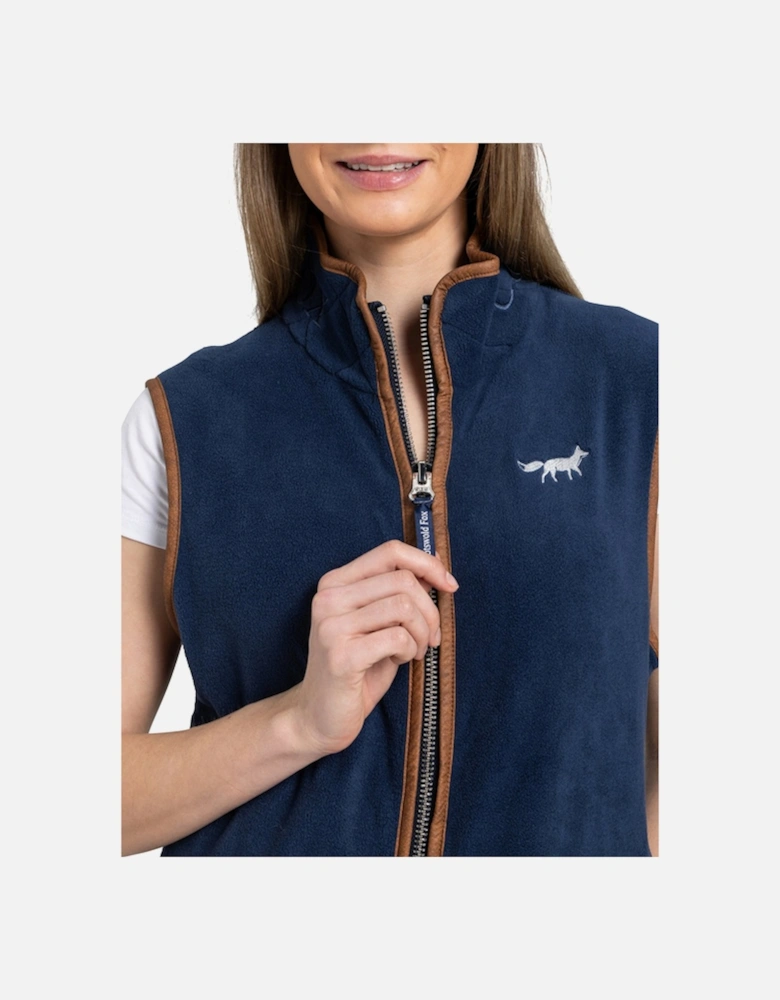 Women's Fleece Gilet Navy