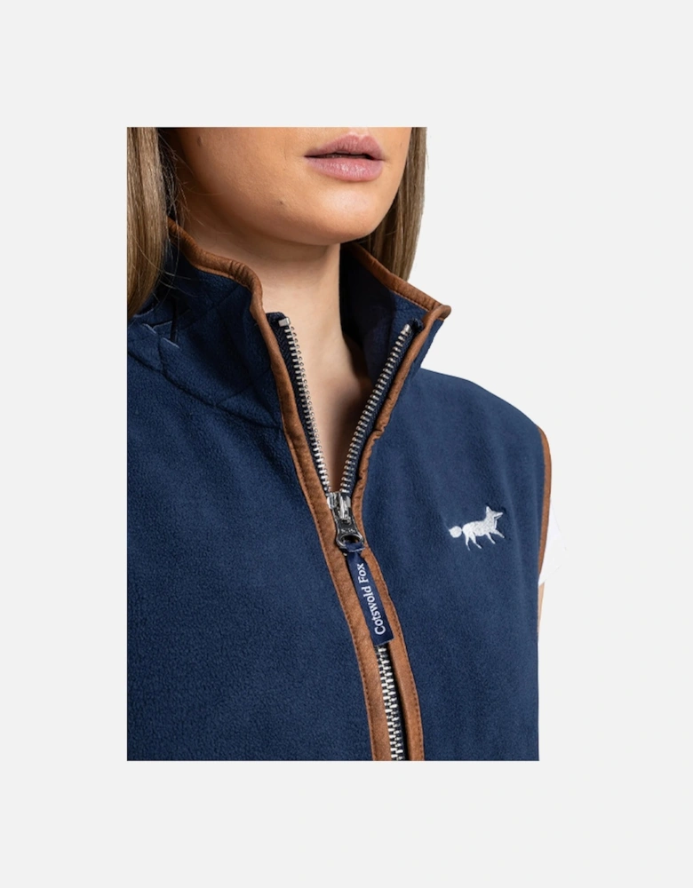 Women's Fleece Gilet Navy