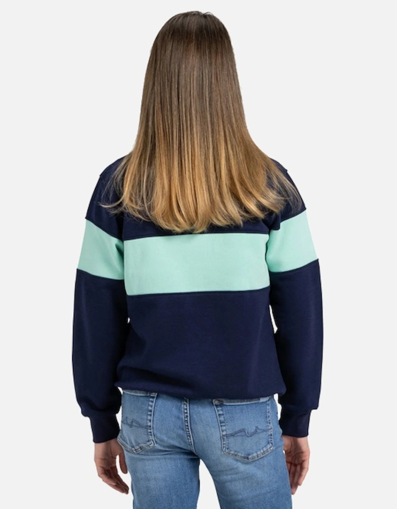 Burford Quarter Zip Navy/Mint