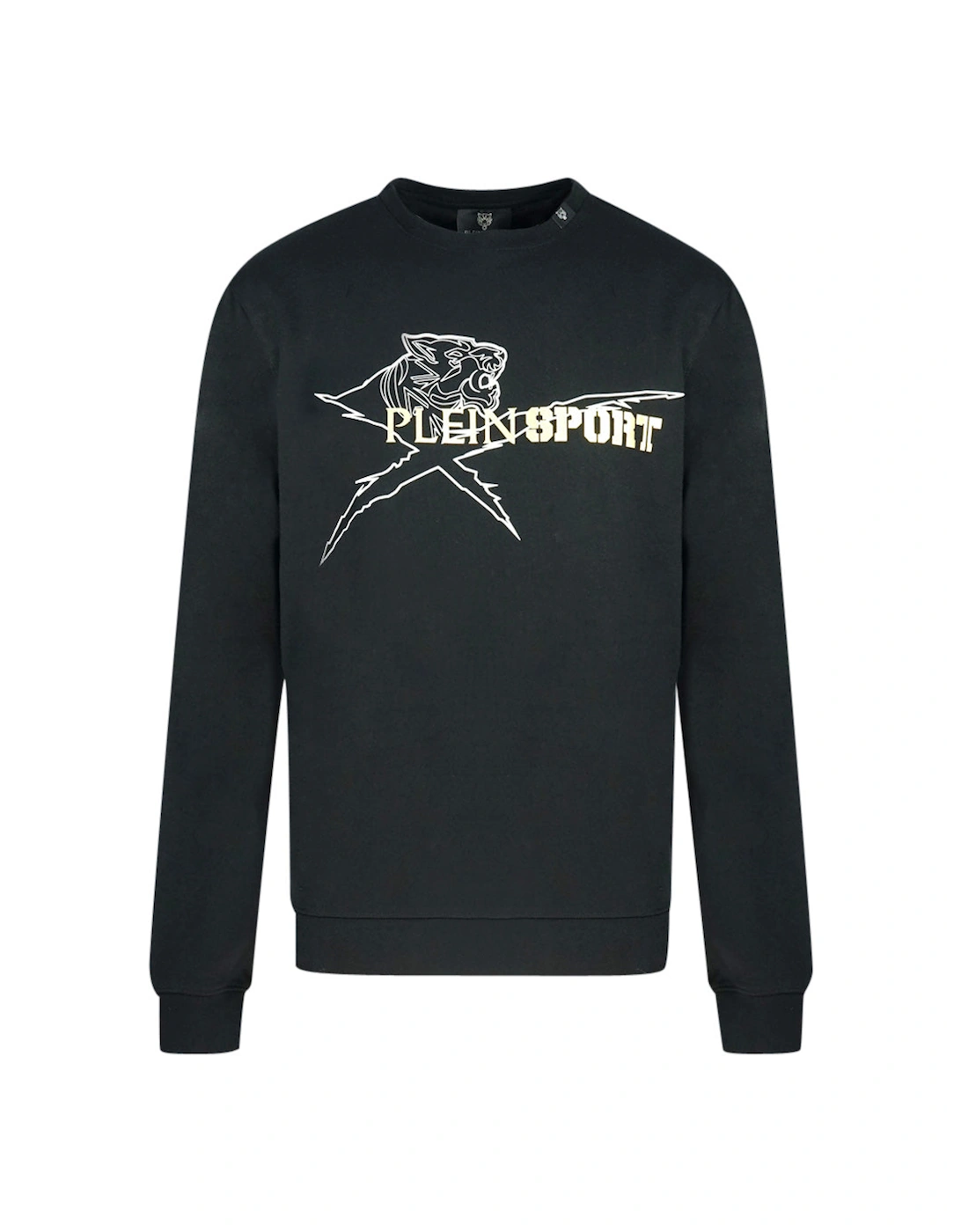 Plein Sport Tiger Logo Black Jumper, 3 of 2