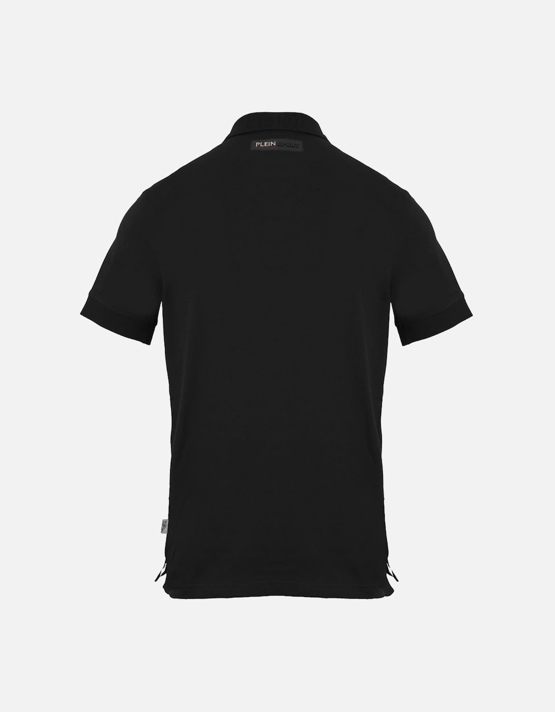 Plein Sport Clawed Sport Logo Black Polo Shirt