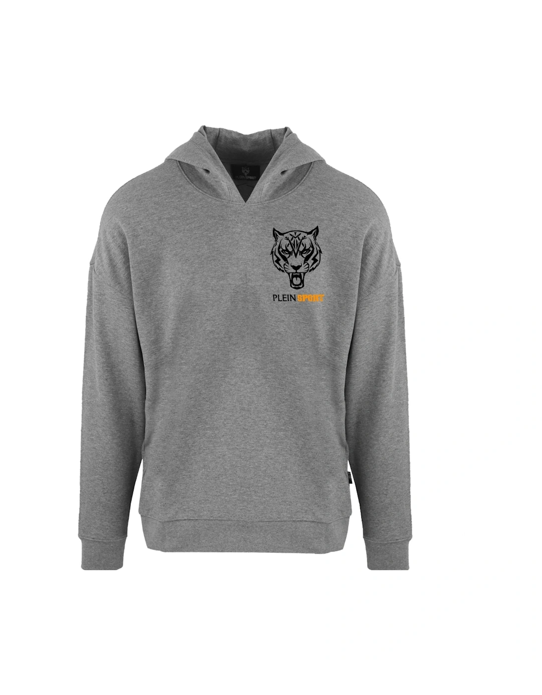 Men's Plein Sport Natural Born Winner Grey Hoodie - Size: 36